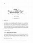 Research paper thumbnail of Cities of GCC in Post-Hydrocarbon Era: Challenges and Opportunities