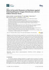 Research paper thumbnail of Effect of Juvenile Hormone on Resistance against Entomopathogenic Fungus Metarhizium robertsii Differs between Sexes