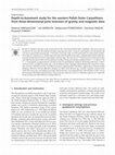 Research paper thumbnail of Depth-to-basement study for the western Polish Outer Carpathians from three-dimensional joint inversion of gravity and magnetic data