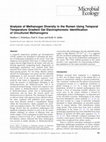 Research paper thumbnail of Analysis of Methanogen Diversity in the Rumen Using Temporal Temperature Gradient Gel Electrophoresis: Identification of Uncultured Methanogens