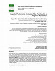 Research paper thumbnail of Angular Photometric Analysis of the Forehead in a Nigerian Population