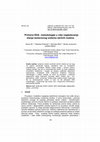 Research paper thumbnail of Application of EDA methodology for assessment of the rotating machines insulation system condition