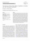 Research paper thumbnail of The Diversity of Flower Flies (Diptera: Syrphidae) in Colombia and Their Neotropical Distribution