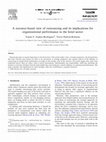 Research paper thumbnail of A resource-based view of outsourcing and its implications for organizational performance in the hotel sector