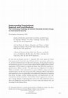 Research paper thumbnail of Understanding Transnational, Regional, and Local Jihadisms: The Continuing Challenge of Islamist Nonstate Armed Groups to International Security