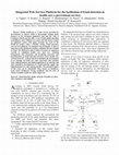 Research paper thumbnail of Integrated web services platform for the facilitation of fraud detection in health care e-government services