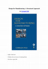 Research paper thumbnail of Design for Manufacturing a Structured Approach