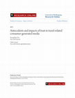 Research paper thumbnail of Antecedents and Impacts of Trust in Travel-Related Consumer-Generated Media