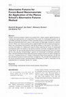 Research paper thumbnail of Alternative Futures for Forest-Based Nanomaterials