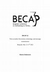 Research paper thumbnail of Palaguta I. Ornament: Power, expression, technology. And where is the meaning? // Pots as media: Decoration, technology, and message transmission. BECAP 22. Belgrade, May 12-13th 2022. Book of abstracts (Ed. by J. Vuković and V. Bikić). Belgrade: University of Belgrade, 2022. P. 38–39