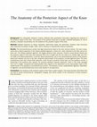 Research paper thumbnail of The Anatomy of the Posterior Aspect of the Knee<sbt aid="1179612">An Anatomic Study</sbt>