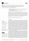 Research paper thumbnail of Mitochondrial Calcium Signaling in Pancreatic β-Cell