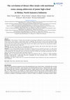 Research paper thumbnail of The Correlation of Dietary Fiber Intake with Nutritional Status among Adolescents of Junior High School in Medan, North Sumatera Indonesia