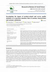 Research paper thumbnail of Investigating the impact of product-related and service quality attributes on re-purchase intention