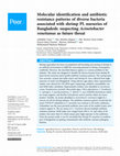 Research paper thumbnail of Molecular identification and antibiotic resistance patterns of diverse bacteria associated with shrimp PL nurseries of Bangladesh: suspecting Acinetobacter venetianus as future threat