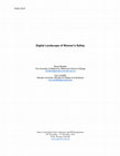 Research paper thumbnail of Digital landscape of women's safety