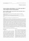 Research paper thumbnail of Serum cytokines and activation ex vivo of CD4+ and CD8+ T cells in chagasic chronic Mexican patients