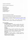 Research paper thumbnail of COMITATO SCIENTIFICO Direttore responsabile Antonella Rovere