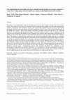 Research paper thumbnail of The relationship between health care users’ demand and the health care system’s response: a research on change observed in the health care system, in the hospital and in the territory