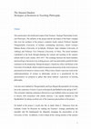 Research paper thumbnail of The Situated Student: Strategies of Inclusion in Teaching Philosophy