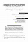 Research paper thumbnail of A Repercussão do Fenômeno das Falsas Memórias na Prova Testemunhal: uma análise a partir dos Julgados do Tribunal de Justiça do Rio Grande do Sul