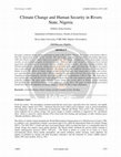 Research paper thumbnail of Climate Change and Human Security in Rivers State, Nigeria