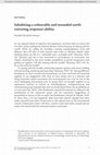 Research paper thumbnail of Inhabiting a vulnerable and wounded earth: restoring response-ability