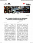 Research paper thumbnail of Uso y perspectivas de un sistema integral de evaluación de lengua extranjera (LE)