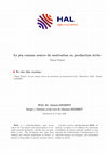 Research paper thumbnail of Le jeu comme source de motivation en production écrite