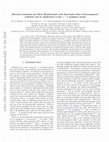 Research paper thumbnail of Electron transitions for Dirac Hamiltonians with flat bands under electromagnetic radiation: Application to the α−T3 graphene model