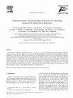 Research paper thumbnail of Characterization of polycrystalline Cu(In,Ga)Te2 thin films prepared by pulsed laser deposition