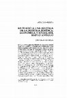 Research paper thumbnail of En torno a una historia de la historia jurídica, económica y social del Egipto antiguo