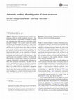 Research paper thumbnail of Automatic auditory disambiguation of visual awareness