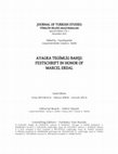 Research paper thumbnail of Definition and Exemplification of Lexical Units in Andreas Tietze’s Historical and Etymological Turkish  Dictionary