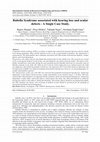 Research paper thumbnail of Rubella Syndrome associated with hearing loss and ocular defects -A Single Case Study