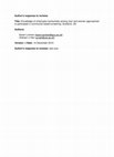 Research paper thumbnail of s response to reviews Title : Knowledge of chlamydia trachomatis among men and women approached to participate in community-based screening