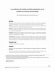 Research paper thumbnail of Context of the care provided to a family member with bipolar disorder in Antioquia, Colombia = Las condiciones del cuidado en familias antioqueñas con un miembro con trastorno afectivo bipolar