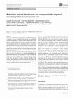 Research paper thumbnail of Raloxifene but not alendronate can compensate the impaired osseointegration in osteoporotic rats