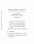 Research paper thumbnail of Isometry generators in momentum representation of the Dirac theory on the de Sitter spacetime