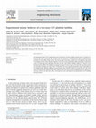 Research paper thumbnail of Experimental seismic behavior of a two-story CLT platform building