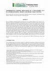 Research paper thumbnail of Experimental Seismic Behaviour of a Two-Storey CLT Platform Building: Design and Shake Table Testing