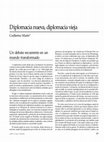 Research paper thumbnail of Diplomacia nueva, diplomacia vieja