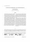 Research paper thumbnail of Communication and Humanties: a post-conventional approach