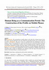 Research paper thumbnail of Human Being as a Communication Portal: The Construction of the Profile on Mobile Phones