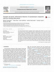 Research paper thumbnail of Strength and plastic deformation behavior of nanolaminate composites with pre-existing dislocations