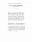 Research paper thumbnail of Mothers', fathers', and siblings' responses to children's language errors: comparing sources of negative evidence