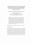 Research paper thumbnail of Characterizing Patterns of Response During Mild Stress-Testing in Continuous Echocardiography Recordings Using a Multiview Dimensionality Reduction Technique