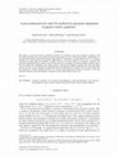 Research paper thumbnail of A preconditioned low-rank CG method for parameter-dependent Lyapunov matrix equations