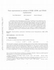 Research paper thumbnail of Noise representation in residuals of LSQR, LSMR, and CRAIG regularization