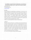 Research paper thumbnail of Las posibilidades constructivas del poder: Empoderamiento y desarrollo humano